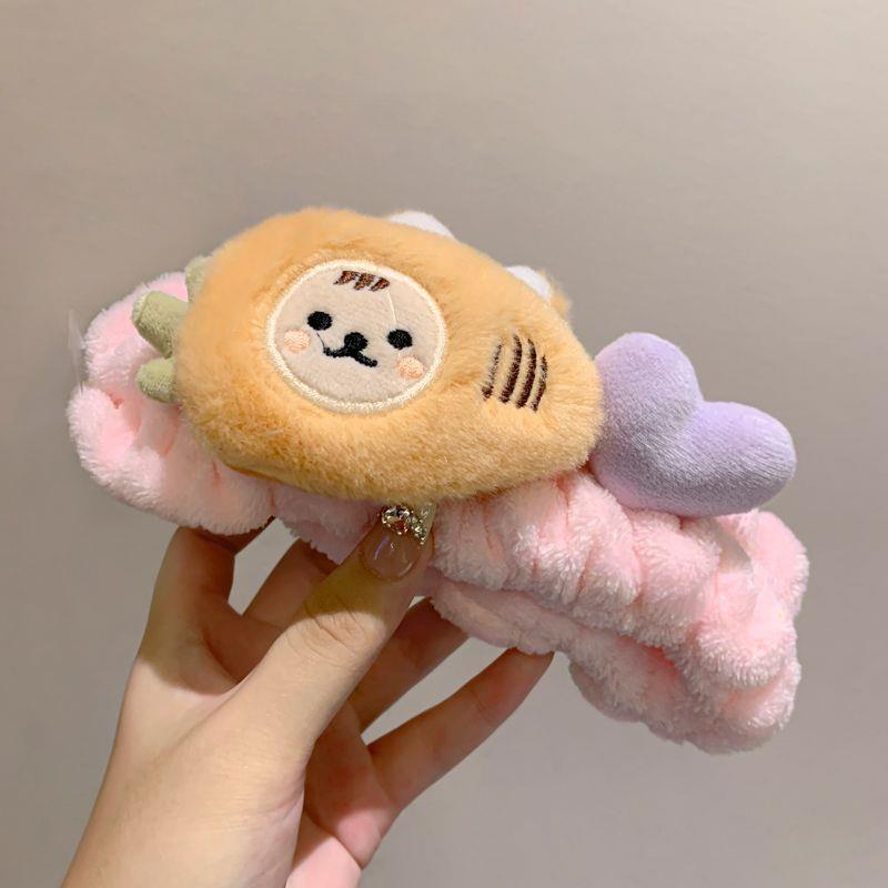 Korean Cute Hairband: Face Wash & Makeup Accessory