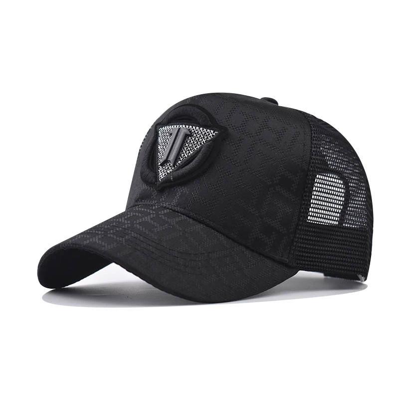 Personality Letter New Design Retro Mesh Baseball Cap for Men Women Autumn Summer Snapback Hat High Top Network Sun Hats Gorras