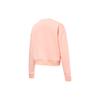 PUMA Sweatshirts Women's Pink Crew Neck Moderate Regular 845607-26