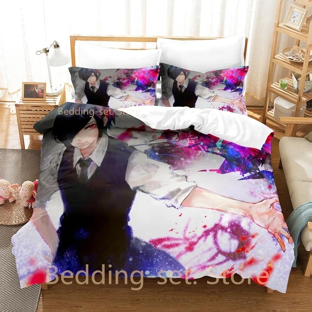 

Comfortable Cartoon Pattern Duvet Cover Set With Duvet Cover And Pillowcases Single Twin Full Queen King Sizes For Adults And Kids 70x133cm 2pcs