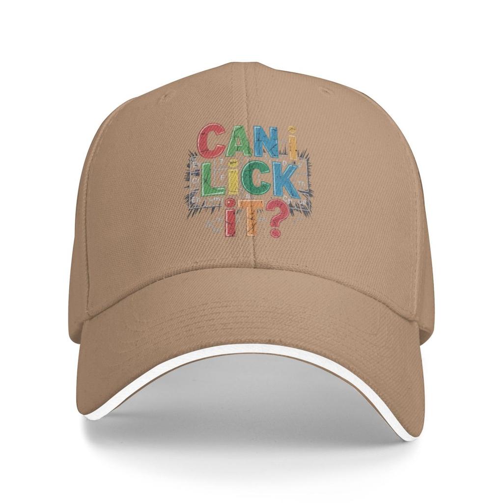 Baseball Caps Can I Lick It Fun Periodic Table Jokes Teacher Customized Female Male Casual Spring Caps