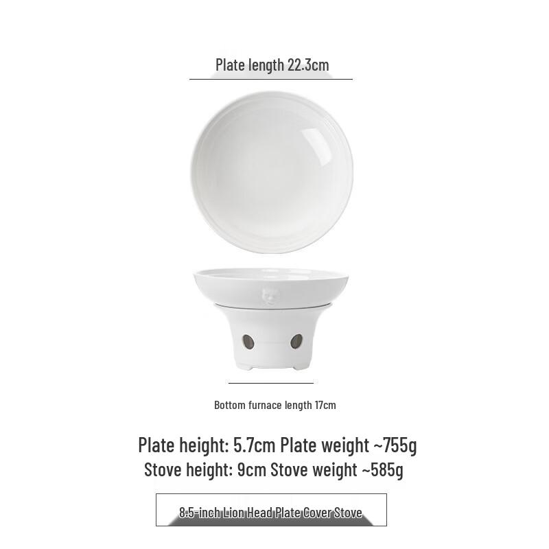 Ceramic Warming Plate Set