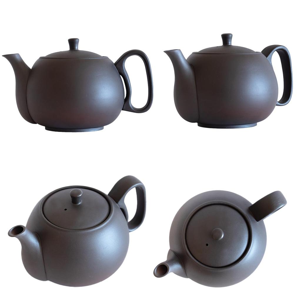 Himawarido Coffee Teapot Tokoname Ware 800ml Made In Japan Matte Black