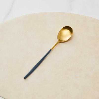 Roy Dinner Spoon_Gold Navy