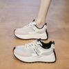 Fashion CRLAYDK Womens Chunky Sneakers Mesh Lace Up Trendy Shoes Platform Fashion Summer Casua Sport Ladies Walking Trainer Tennis