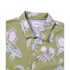 Thisisneverthat Object Jacquard Button Up Top Green