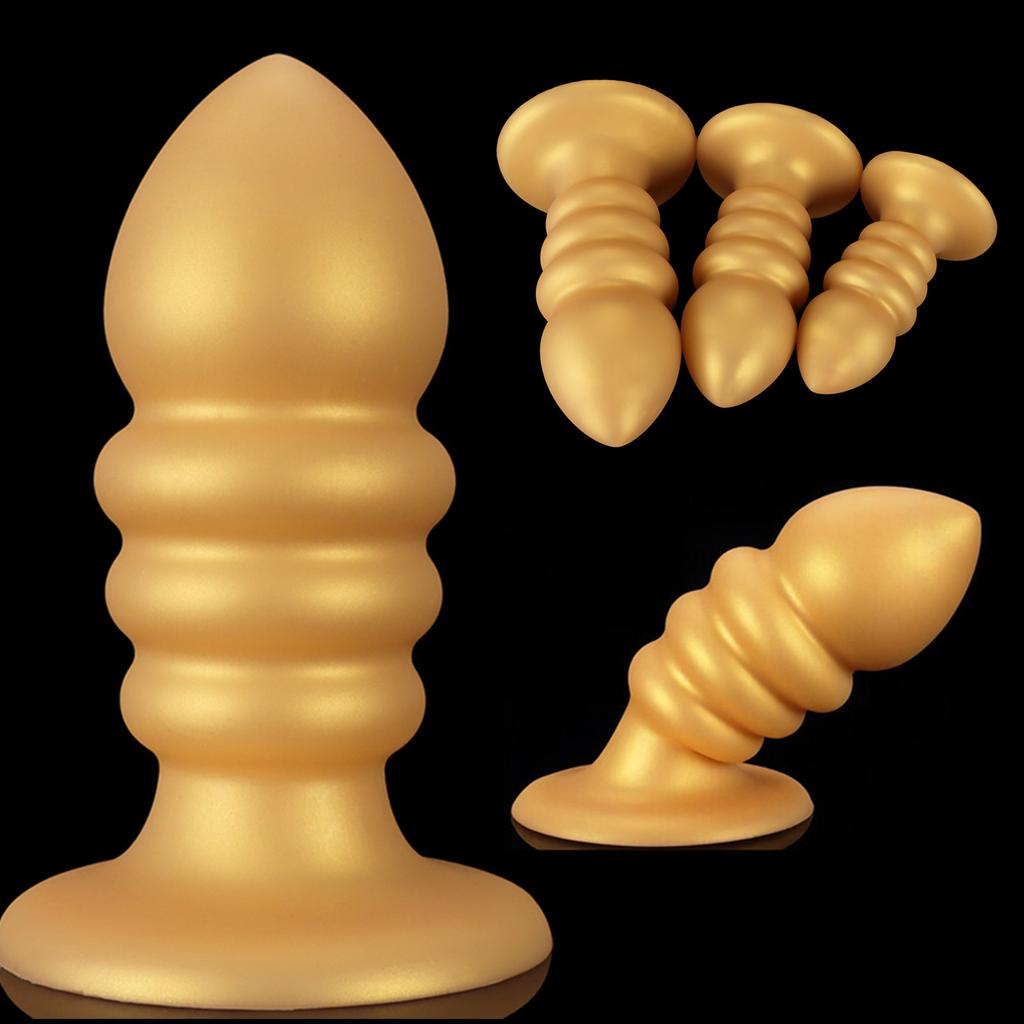Huge Anal Plug Silicone Soft Conical Butt Plug Big Anal Dildos For Women Men G-spot /prostate Massage 18+ Sex Toys For Women Men
