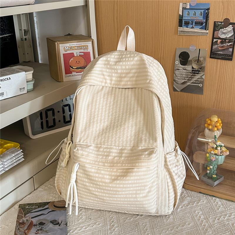 Женский рюкзак, школьный рюкзак, рюкзак большой емкости белый