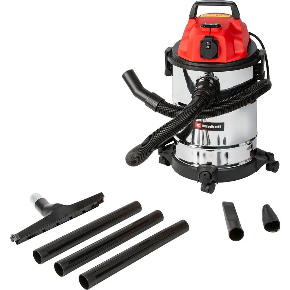 Einhell TC-VC 1820 SA Wet/Dry Vacuum Cleaner 1250W Red/Silver