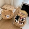 Plush Makeup Box Anime Relaxation Bear Makeup Bag Womens Jewelry Storage Bag Girls Storage Handbag Gift