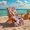 Japanese artist Koyoharu Gotouge's Demon Slayer beach towel, outdoor camping vacation swimming beach towel, outdoor absorbent bath towel blanket K18