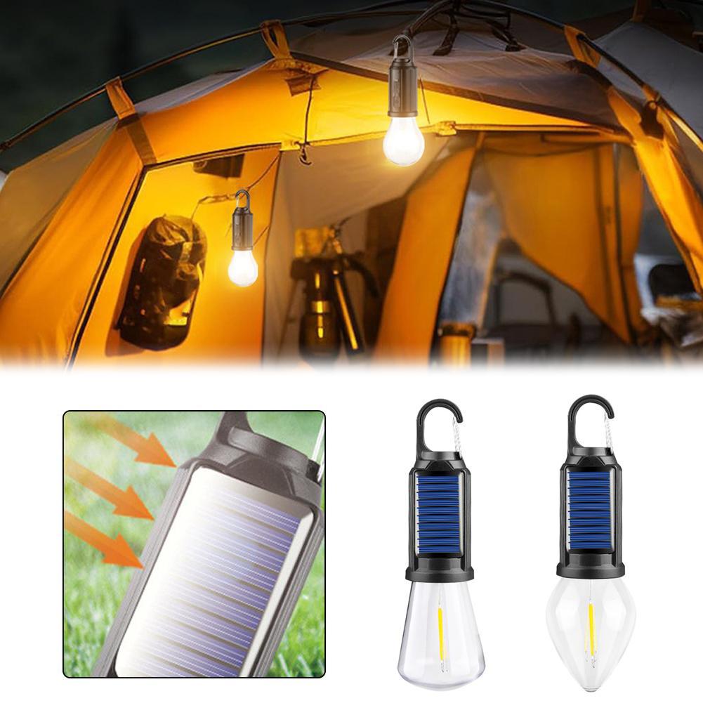 Portable Camping Light 350mAh LED Camping Light With Hook Portable Lantern For Hiking Fishing Outdoor Sports D3L9