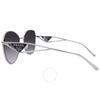 Prada Gray Gradient Irregular Ladies Sunglasses Pr 57ys 1bc5d1 57