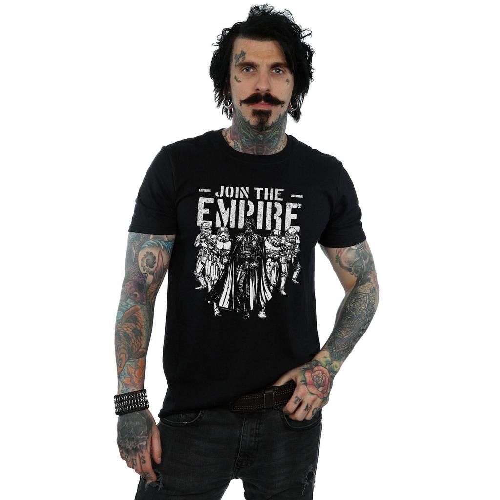Star Wars Mens Support The Troops T-Shirt