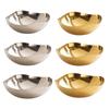 Salad Bowl Stainless Steels Fruit Bowl Snacks Storage Tray Decorative Centerpiece Bowl for Modern Kitchen, Countertop