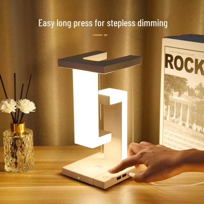 Anti-Gravity Floating Lamp & Wireless Charging Night Light