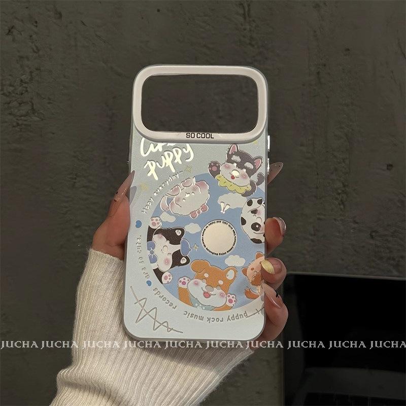 Applicable To Huawei Nova Mobile Phone Case New Model with Bracket Cartoon Pro Fun Pink Cute Record Puppy