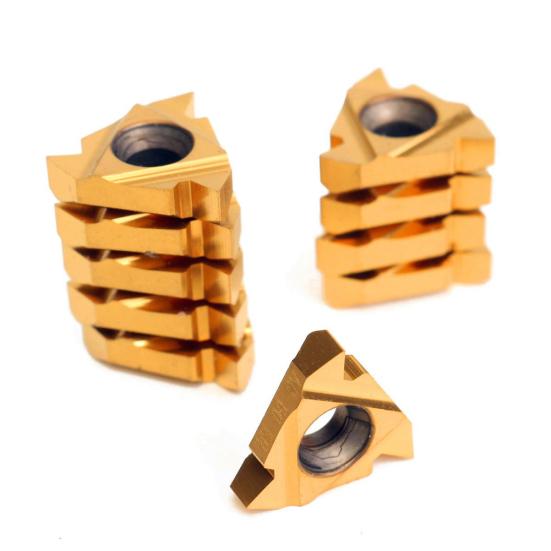 10Pcs/Set 16ER AG60 External Thread Carbide Inserts Blades Lathe Turning Tools