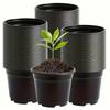 20pcs Large Soft Plant Seedling Pots For Promotes Growth Thickened Breathable Plastic Flower Nursery Pots Gardening Accessories