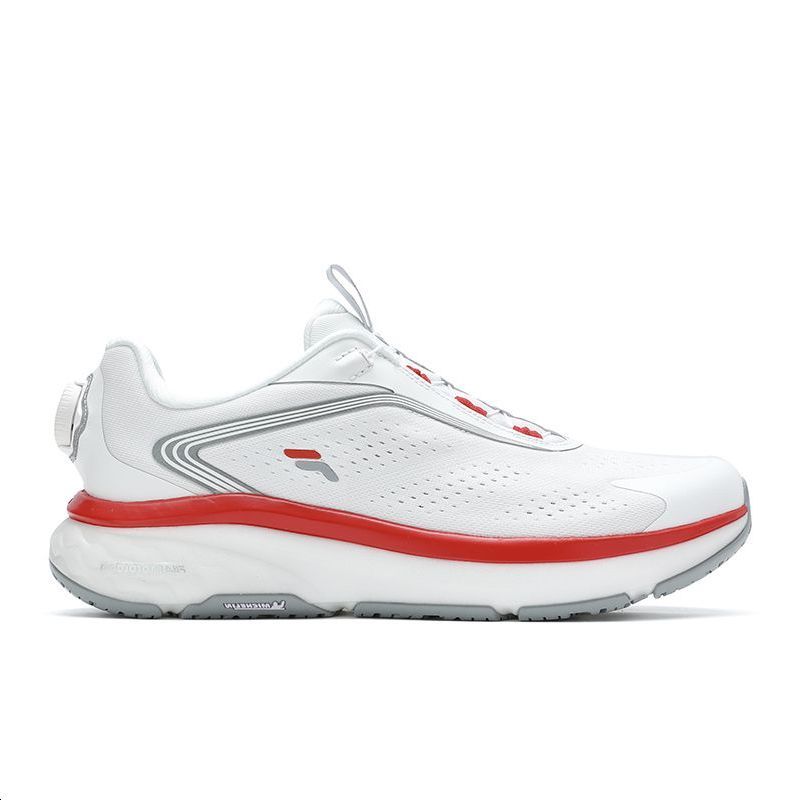New FILA BOA NUVOLE 2 Breathable Low Top Running Shoes Men's Outstanding White A12M421105FBA