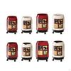 Decorative Large Capacity Trash Can with Universal Wheels for Kitchen, Vanity, Garage, RV.