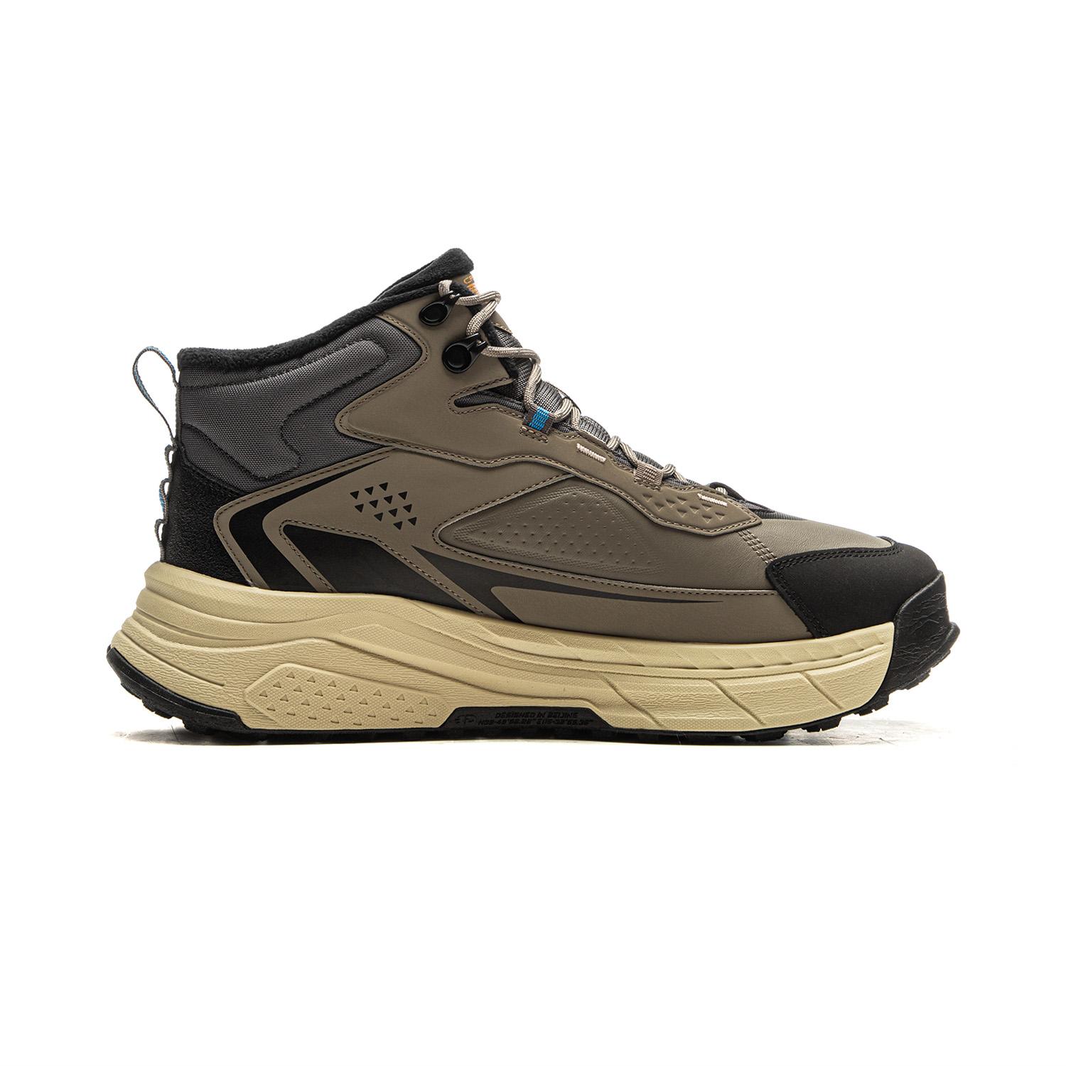 Li Ning Star Path 2 Амортизирующие Скользкие Устойчивые к истиранию Упругие Средние Повседневные Кроссовки Унисекс Umber AGLV079-3 37