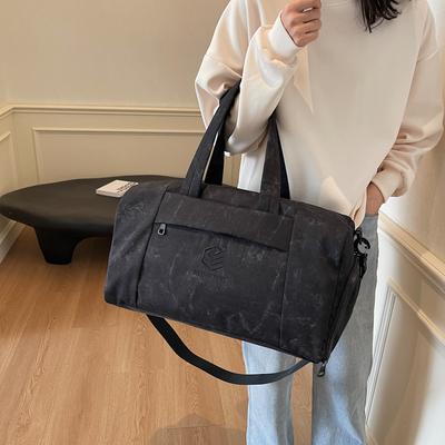Travel Bag Large Capacity High Niche New Diamond Yoga Fitness Bag Dry and Wet Separation Travel Luggage Men and Women