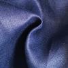 Органический хлопок индиго твил ткань Индиго 55% конопля, 45% (100см, Синий)