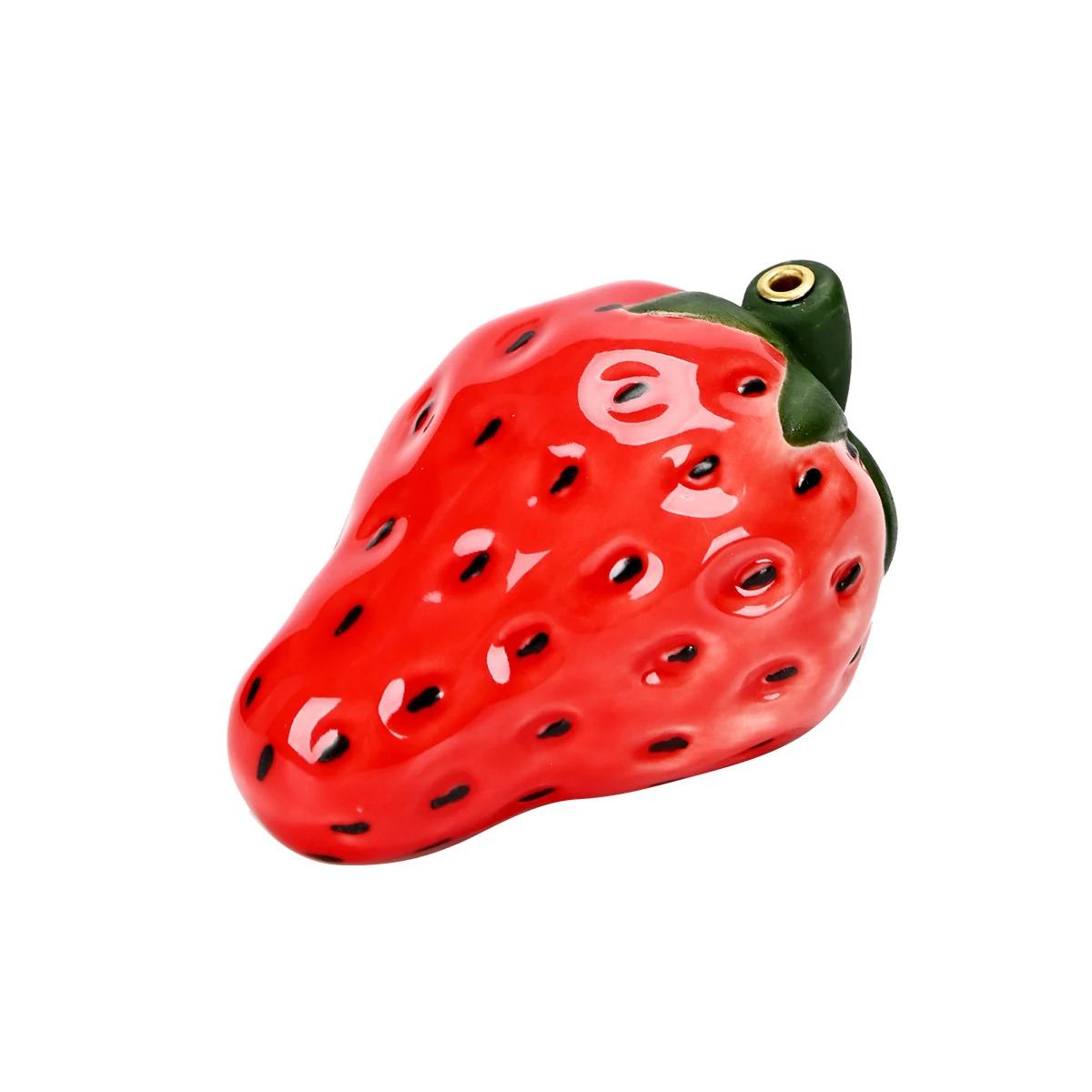 

Фруктовый ароматизатор, украшение из клубники, реалистичные фрукты, линия домашнего интерьера, ароматерапия, курильница из сандалового дерева