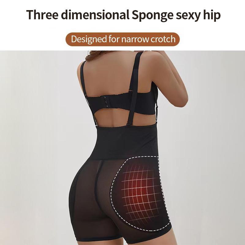 Plus Size Waist Shaper and Butt Lifter Panties Short Shapewear Body Shaper with Enhancer for Bum Coverage