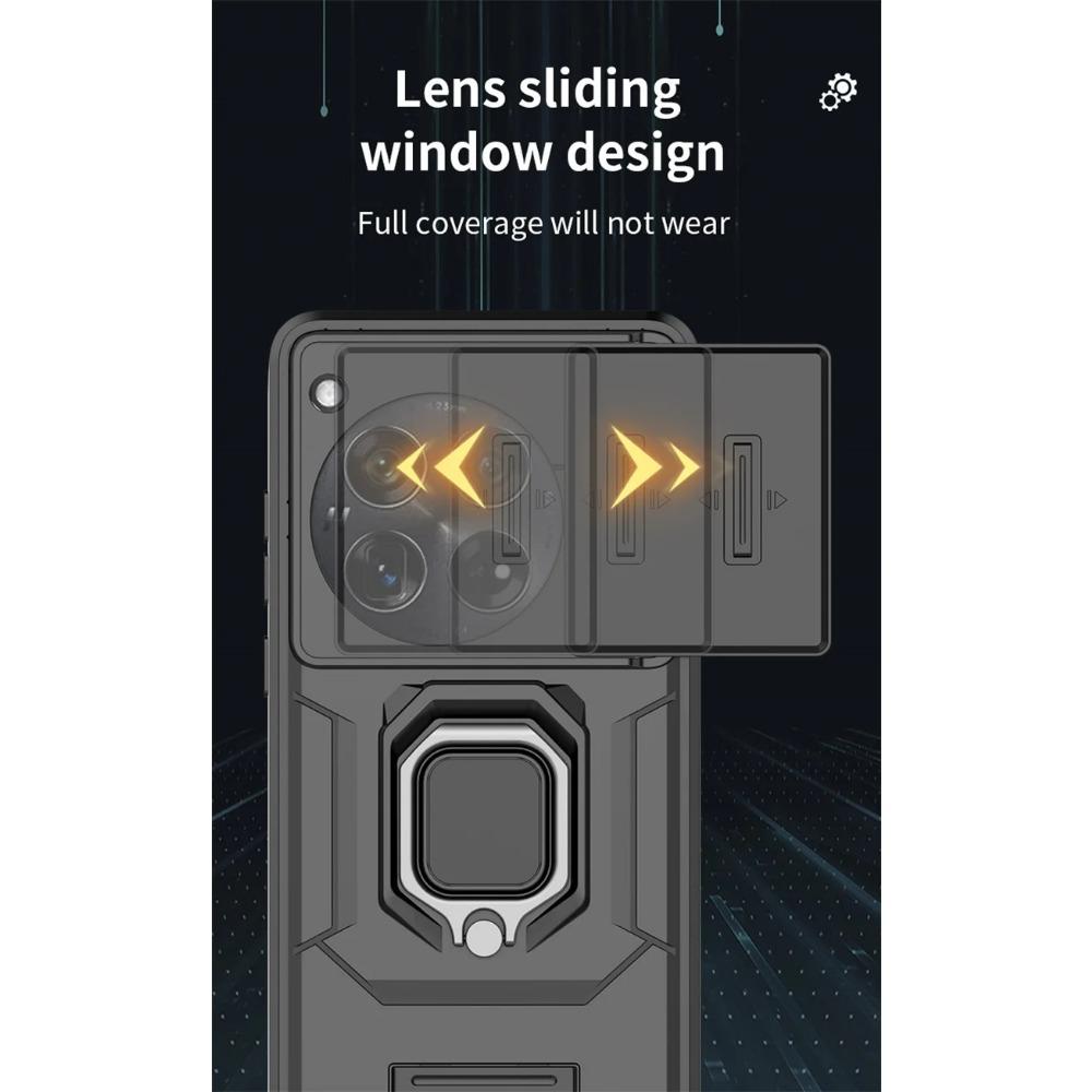 Magnetic Holder Armor for OnePlus 12 12R 11 11R Nord CE 3 Lite N30 5G Case Lens Protection Ring Cover Business Full Protection Cover
