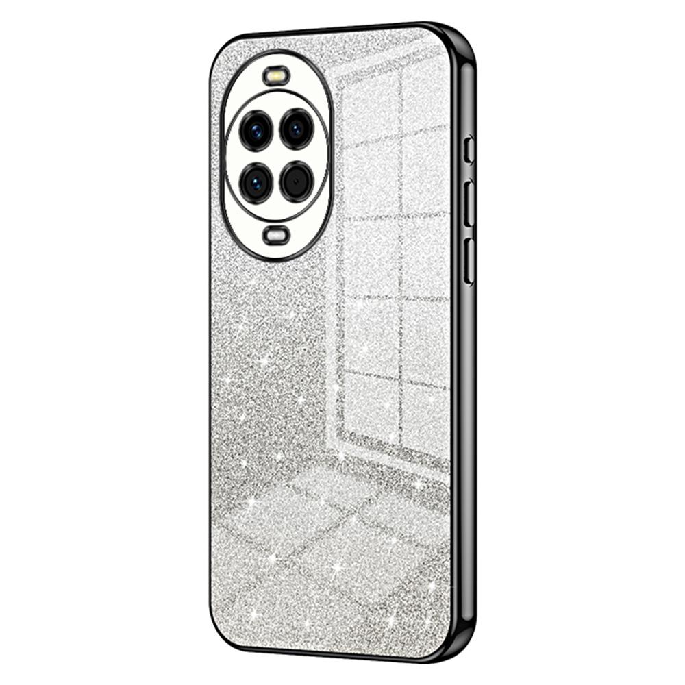 Pour Huawei nova 14 5G Coque Placage Galvanique Dégradé Paillettes TPU Housse de Téléphone