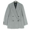 JOURNAL STANDARD L'ESSAGE Made In Japan Houndstooth Pattern Long Sleeve Double Tailored Jacket Women Used
