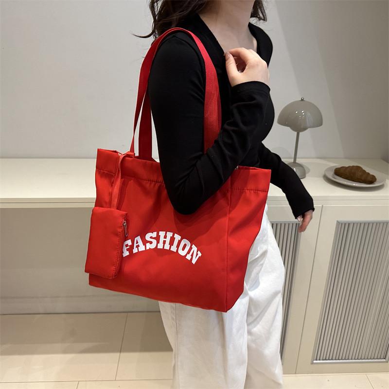 Fashionable Large Capacity Oxford Fabric Tote Bag Stylish Casual Shoulder Handbag