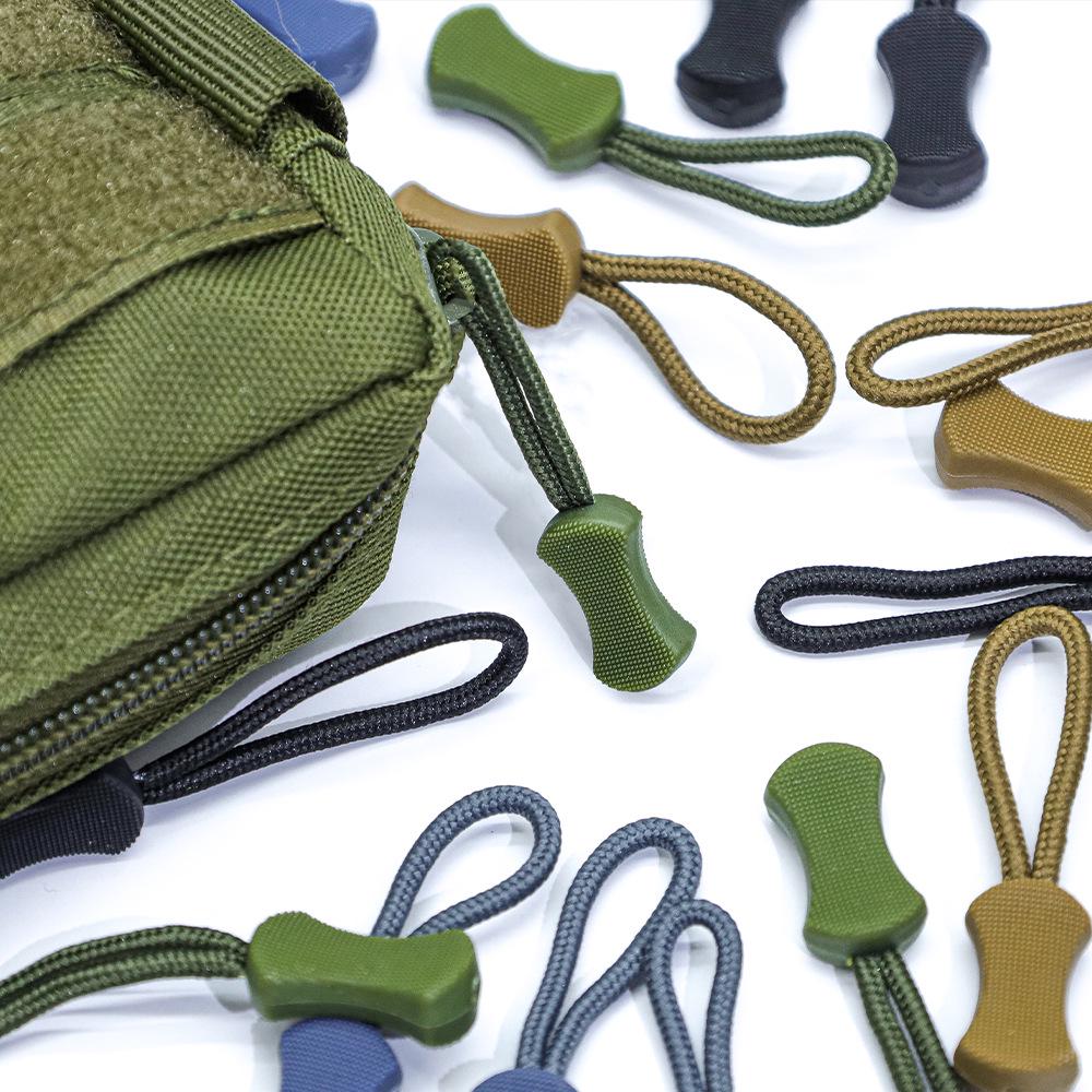 Tirette de fermeture éclair en forme d'arête de poisson pour bagages, sacs et vêtements