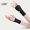 Golf Zonbestendige Handschoenen 1 Paar Zomerbescherming Ademend Mannen Vrouwen Buitensporten UV Vingerloos Koelend IJszijde Hand Zonwering Cover