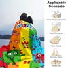 1pc Blanket Numberblocks7 Print Design, Lightweight Blanket for Sofa, Bed- Soft &Warm, Gift for All Seasons like Christmas, Halloween
