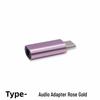 3.5mm Female to Type-C Audio Adapter for Apple & Huawei Devices - Compatible with 3.5mm Headphones