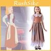 Enchanting Girls Costume Dress Featuring Cinderella And Snow White Cosplay Style For Halloween And Festivals