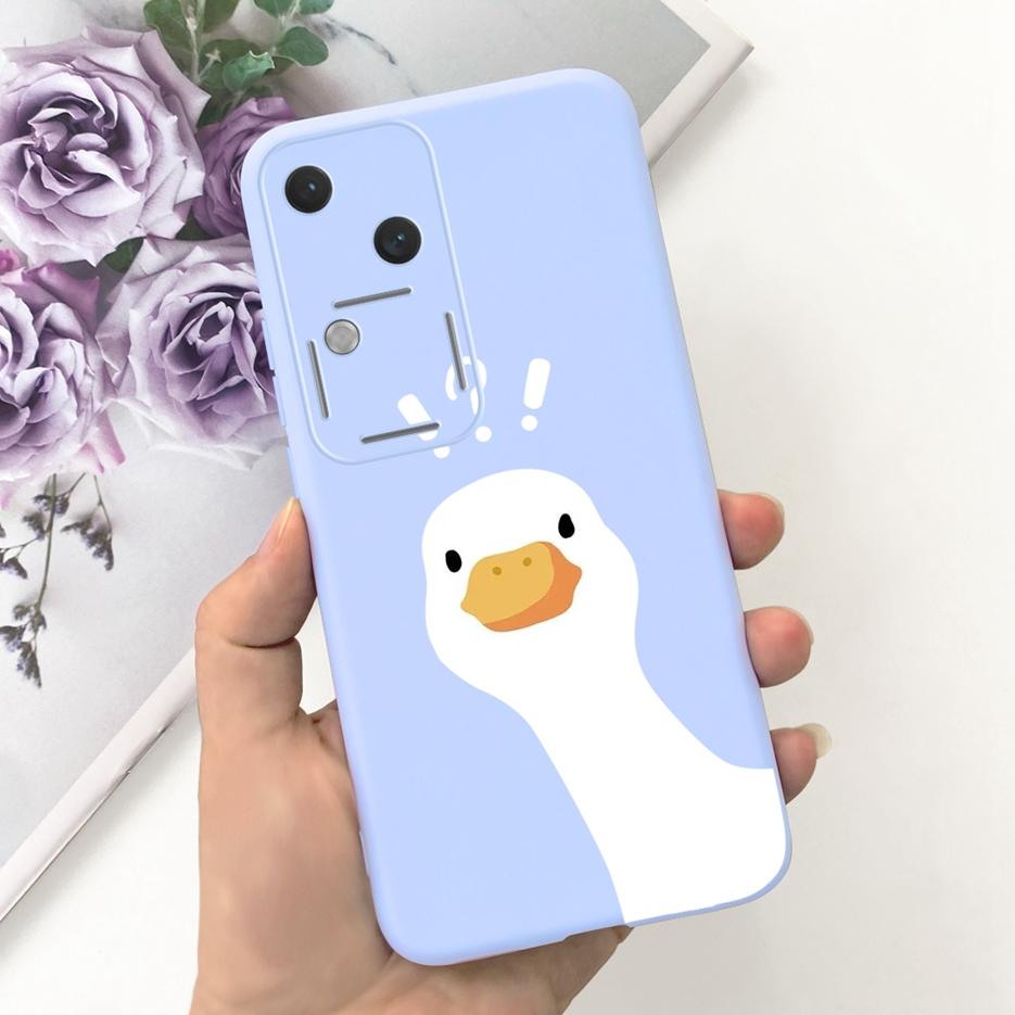 For Vivo V30 Pro Case V2319 Cute Fashion Cartoon Back Cover 6.78'' Soft Silicone Phone Case For Vivo V30 V 30 Pro VivoV30 Bumper