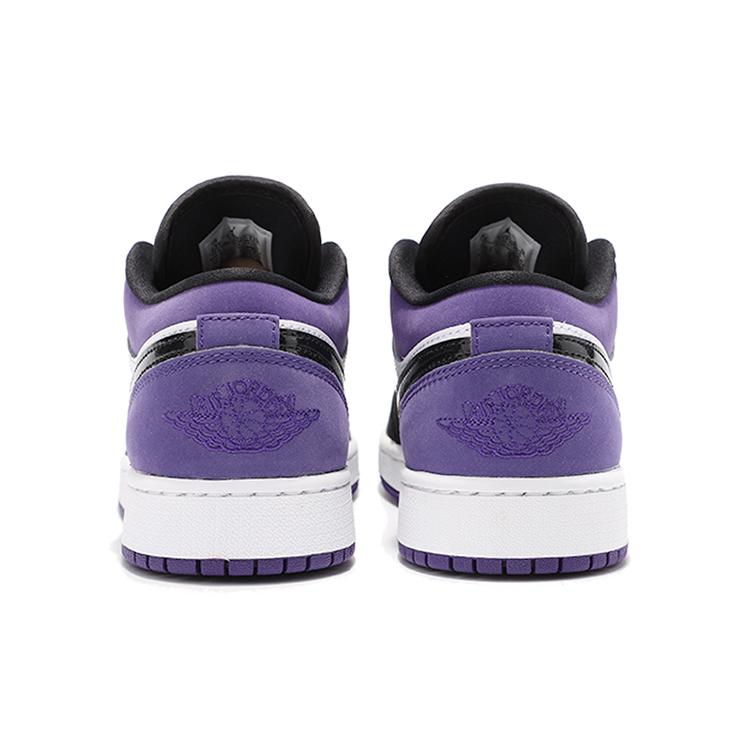 New JORDAN 1 Low Court Purple GS 553560-125