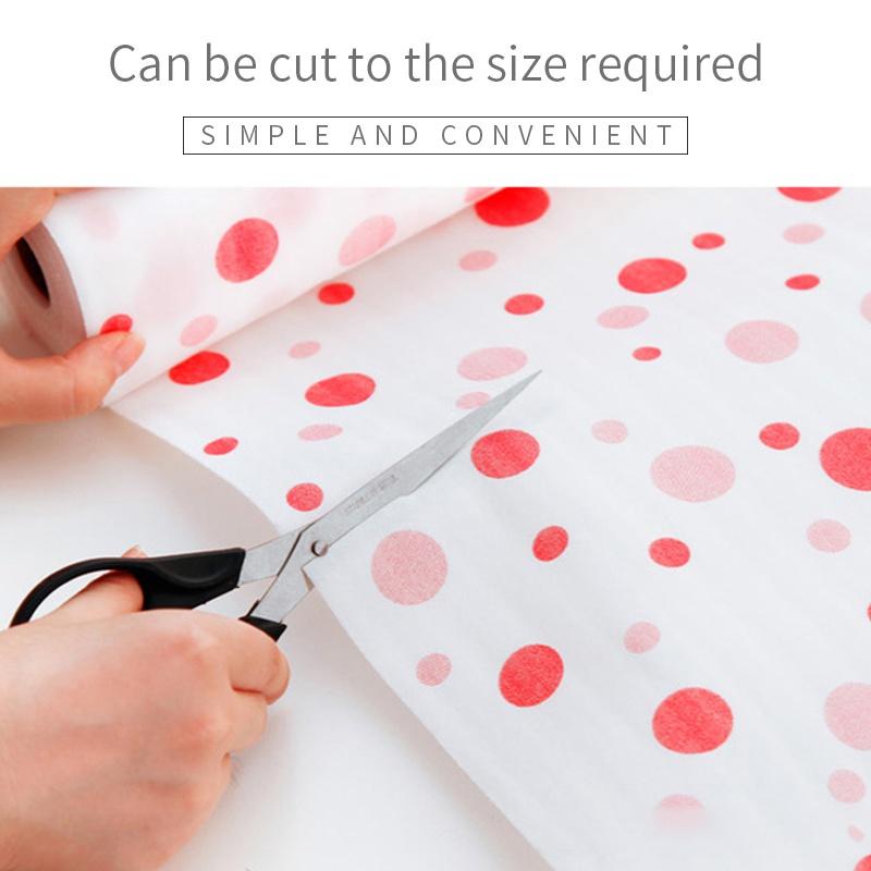 2Rolls Reusable Drawer Mat 30*500cm Waterproof Non Slip Cabinet Liner Moisture Proof Kitchen Shelf Liner Pad Contact Paper