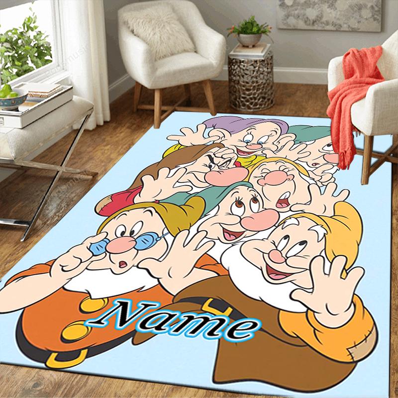 Custom 1Pc Snow White'S Magical Garden Rug Office Carpet Indoor Outdoor Entrance Doormat Nonslip Soft And Comfortable Living Room D916241