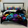 3PC Space Fragment Game Console Cover 100% Skin Friendly Polyester Comfortable Bedding No Padding