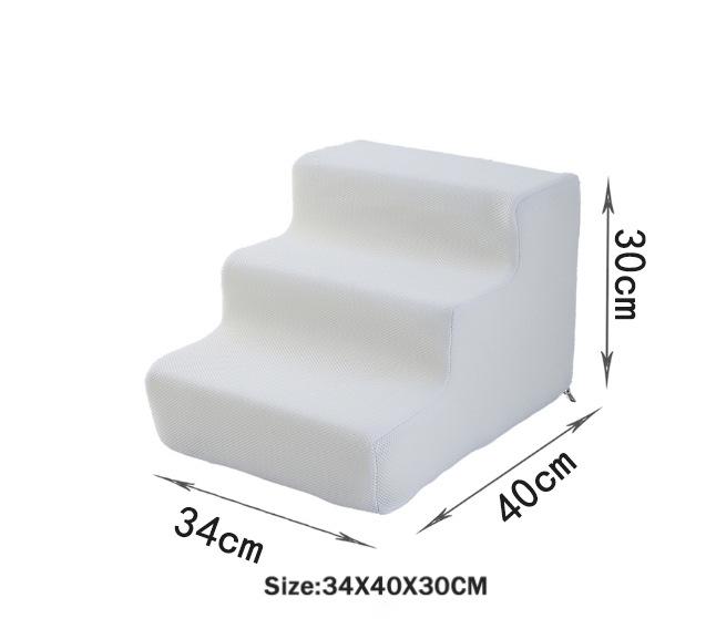 Folding Pet Stairs for Small Dogs & Cats Portable Pet Steps for Sofa & High Bed Access | Lightweight Step Ladder for Senior Dogs