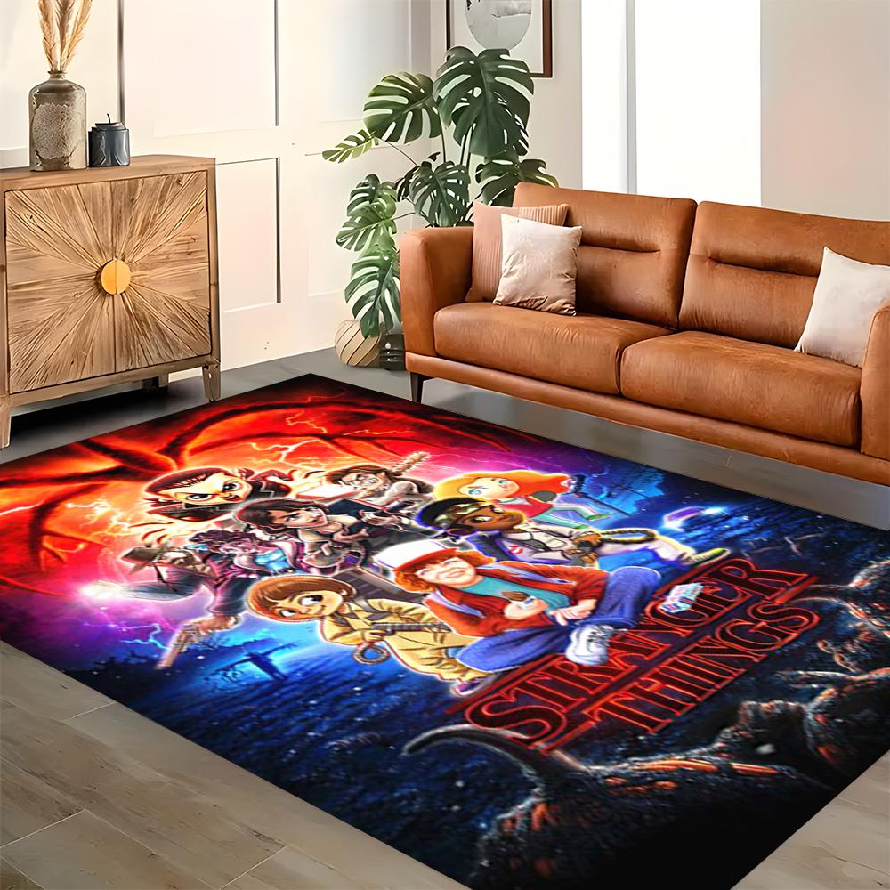 Stranger Things for Living Room rug, Bedroom, Study Room, Hallway Decoration, Perfect for Home Decoration or Holiday Gifts