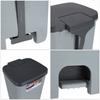 CURVER Graphite Waste Bin