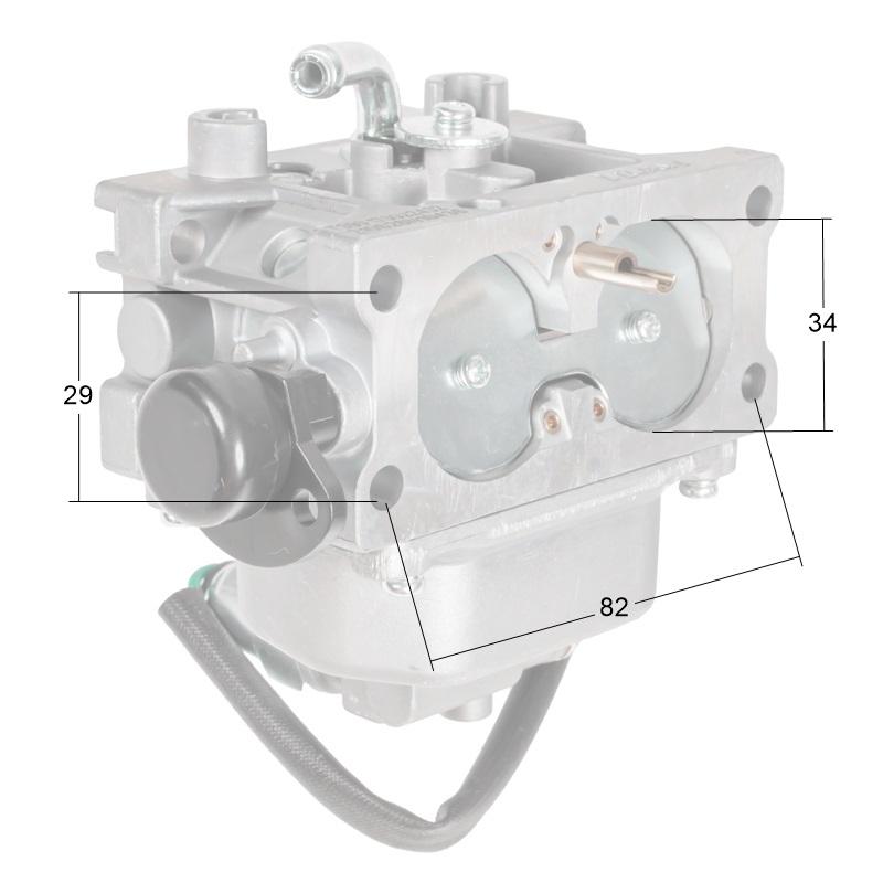Gaźnik Loncin 2P80F Część Oryginalna
