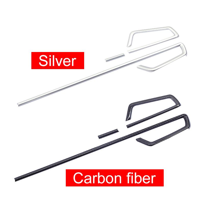 ABS Car Dashboard Central Control Trim Strip Sticker Case Cover For Toyota Corolla E210      2024 Hybrid