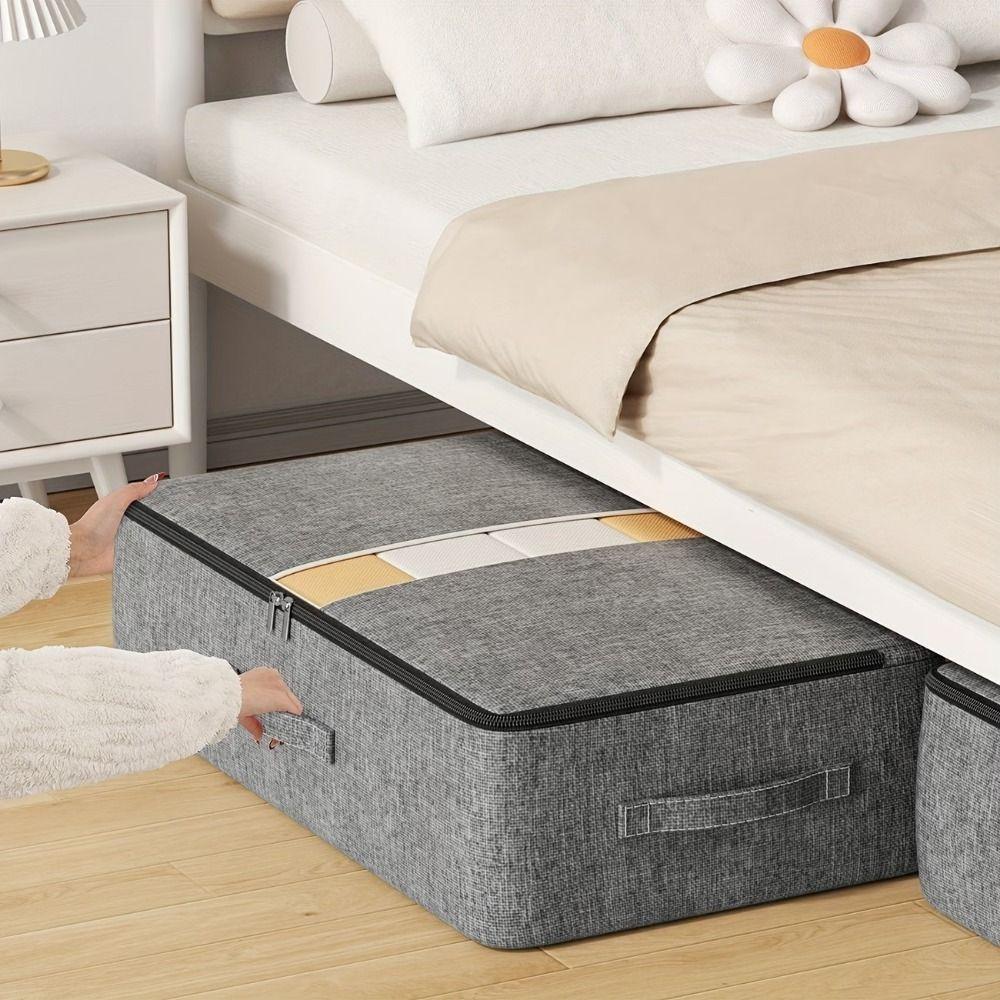 Non-woven Fabric Under Bed Storage Bag Large Capacity Clothing Classification Bag for Storing